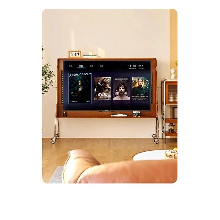 チェリー材 テレビスタンド おしゃれなデザイン 耐久性抜群、シンプルで機能的なリビング家具 hby-4601