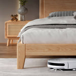 【限定セール】天然オーク&パイン使用 高品質ベッド hbzwg-634