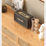 オーク&ラタン製キャビネット|エレガントで上質な収納家具 hbzwg-648