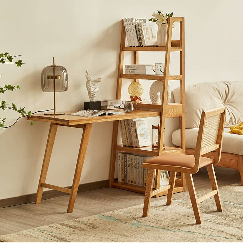 【高級感】オーク材質テーブル|上質なデザインでお部屋を彩る hbzwg-649