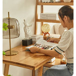 【高級感】オーク材質テーブル|上質なデザインでお部屋を彩る hbzwg-649