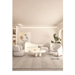 シンプルでモダンな無垢材シープボアパイルソファー - おしゃれなリビング空間を演出! hch-3071