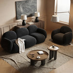 パインシープボア製のラグジュアリーなブレッドソファー|快適でスタイリッシュなリビング空間に最適! hch-3072