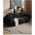 パインシープボア製のラグジュアリーなブレッドソファー|快適でスタイリッシュなリビング空間に最適! hch-3072