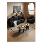 パインシープボア製のラグジュアリーなブレッドソファー|快適でスタイリッシュなリビング空間に最適! hch-3072