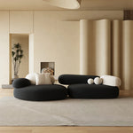 スタイリッシュなパインシープボアソファー - モダンデザインで快適なリビング空間を実現! hch-3075