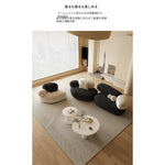 スタイリッシュなパインシープボアソファー - モダンデザインで快適なリビング空間を実現! hch-3075