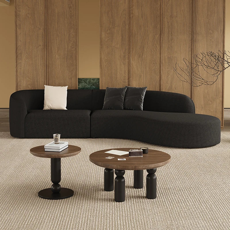 モダンデザインのパイン材製PUレザー製チェア - シンプルで高級感あふれるおしゃれなインテリアに最適! hch-3077