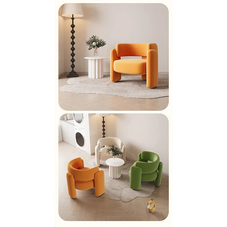 無垢材使用のスタイリッシュチェア|インテリアを彩る個性的デザイン|優れた座り心地のリビングチェア hch-3078