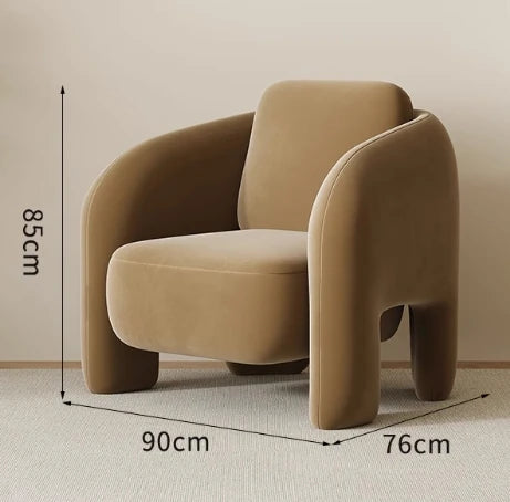 現代的なデザインの無垢材パイルチェア - おしゃれで快適なリビング用家具 hch-3083