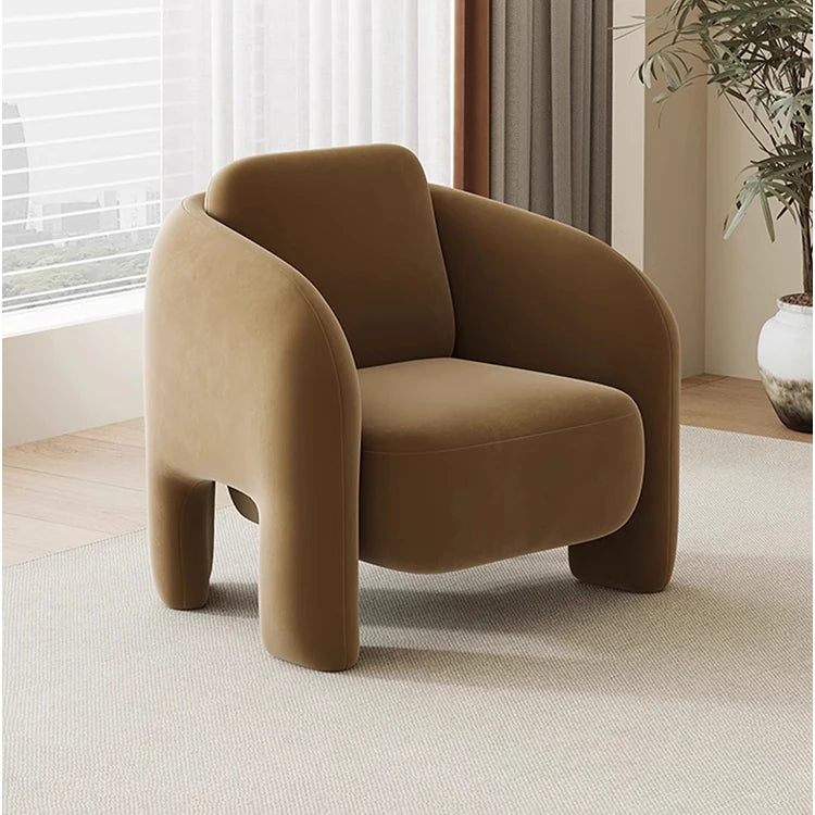 現代的なデザインの無垢材パイルチェア - おしゃれで快適なリビング用家具 hch-3083