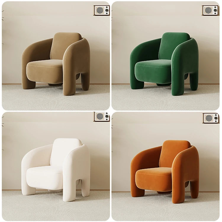 現代的なデザインの無垢材パイルチェア - おしゃれで快適なリビング用家具 hch-3083