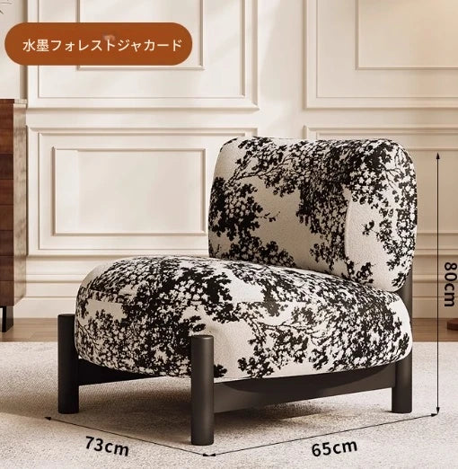 シープボア素材のモダンチェア|リビングルームに最適なおしゃれな座り心地の良い椅子 hch-3084