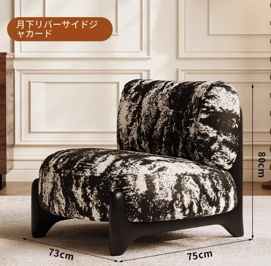 シープボア素材のモダンチェア|リビングルームに最適なおしゃれな座り心地の良い椅子 hch-3084