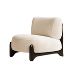 シープボア素材のモダンチェア|リビングルームに最適なおしゃれな座り心地の良い椅子 hch-3084