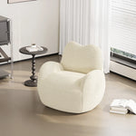 シープボアパインチェア|ふんわりやさしい肌触りとおしゃれなデザインでリビングを彩る! hch-3086