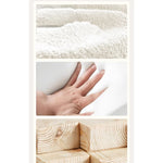 シープボアパインチェア|ふんわりやさしい肌触りとおしゃれなデザインでリビングを彩る! hch-3086