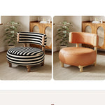 シープボア・無垢材・PUレザー使用のおしゃれなリビングチェア|モダンデザインで快適な座り心地 hch-3088