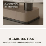 エレガントな大理石風センターテーブル | モダンデザインと収納機能付き | クラシックなリビングルームに最適 hch-3094