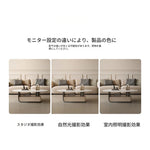 エレガントな大理石風センターテーブル | モダンデザインと収納機能付き | クラシックなリビングルームに最適 hch-3094