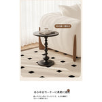 エレガントなデザインのブラックセンターテーブル - モダンなリビングに最適な装飾アイテム hch-3097