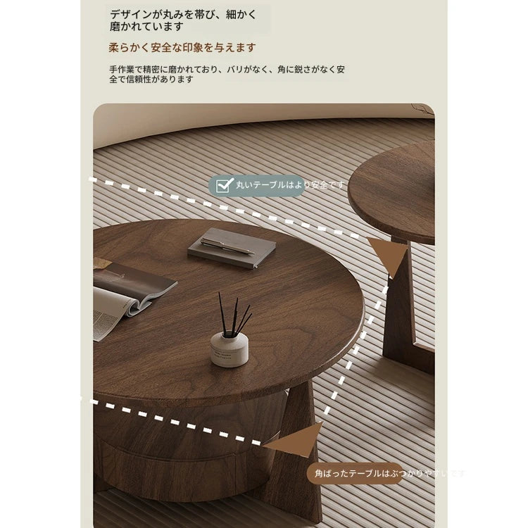 モダンパインセンターテーブル - シンプルなデザインでリビングをスタイリッシュに演出! hch-3098