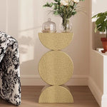 ゴールドデザインのモダンセンターテーブル - おしゃれで洗練されたインテリアアイテム hch-3099