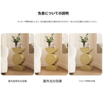 ゴールドデザインのモダンセンターテーブル - おしゃれで洗練されたインテリアアイテム hch-3099