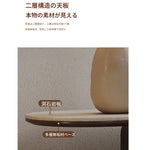 テーブル ベージュ セラミック 多層板 hdh-3568