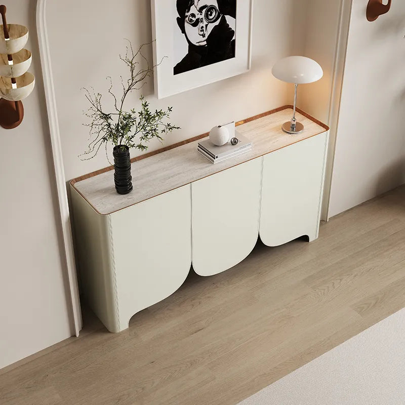 キャビネット ベージュ セラミック 合皮 hdh-3569