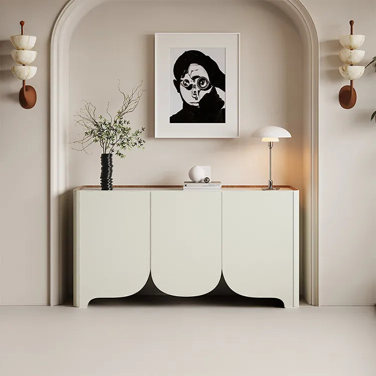 キャビネット ベージュ セラミック 合皮 hdh-3569