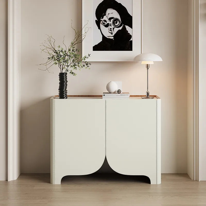 キャビネット ベージュ セラミック 合皮 hdh-3569