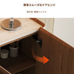 キャビネット ベージュ セラミック 合皮 hdh-3569