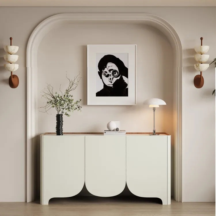 キャビネット ベージュ セラミック 合皮 hdh-3569