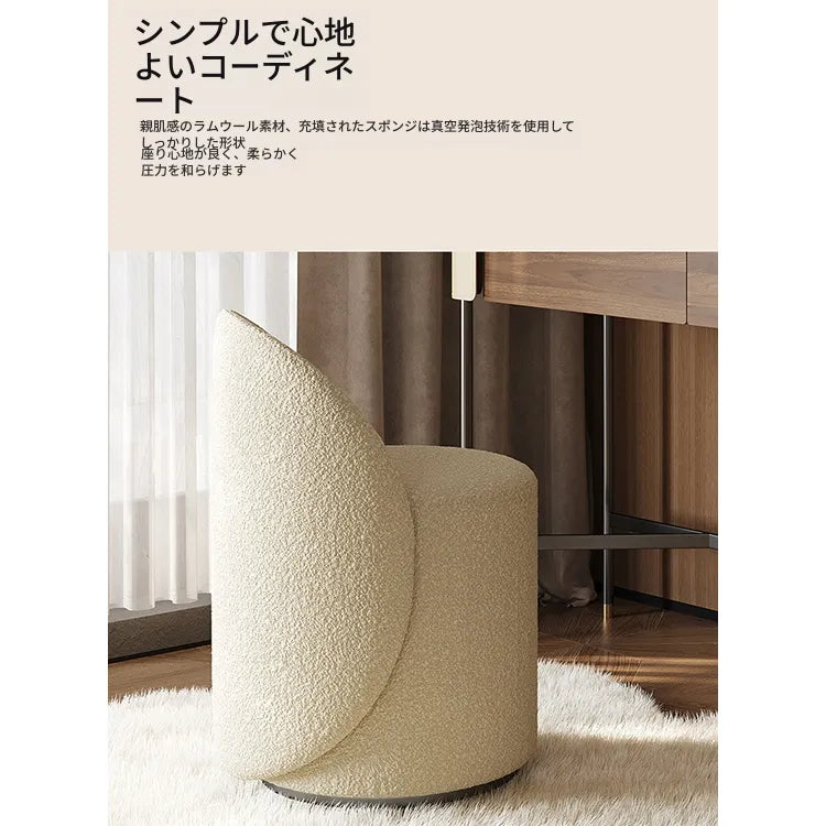 化粧台 ブラウン パイン 強化ガラス 合皮 hdh-3571