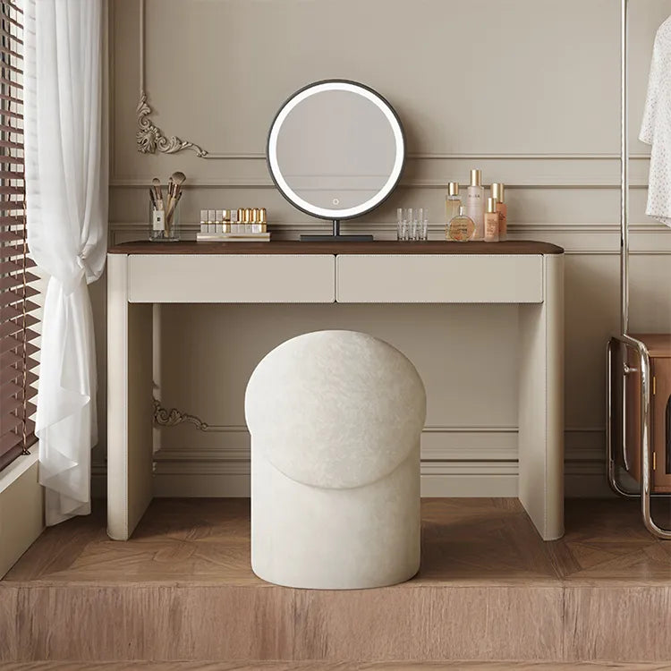 化粧台 カーキ 無垢材 多層板 合皮 hdh-3572