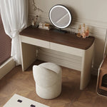 化粧台 カーキ 無垢材 多層板 合皮 hdh-3572