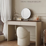 化粧台 カーキ 無垢材 多層板 合皮 hdh-3572