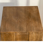 モダンなスギ材ナイトテーブル|洗練されたデザインでお部屋を格上げ hdst-4221