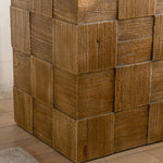 モダンなスギ材ナイトテーブル|洗練されたデザインでお部屋を格上げ hdst-4221