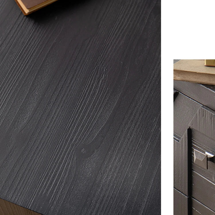 スギ材とアイアンのモダンデザインセンターテーブル|スタイリッシュで存在感ある家具 hdst-4225