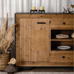 スギ材キャビネット|自然な風合いでおしゃれな収納アイテム hdst-4229