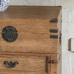 スギ材とアイアンのヴィンテージキャビネット|スタイリッシュな収納ソリューション hdst-4231