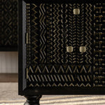 デザインナイトテーブル|パイン材使用おしゃれサイドテーブル hdst-4234