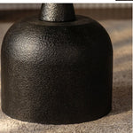 パイン&アイアン製センターテーブル|モダンデザインと優雅さが魅力のインテリアアイテム hdst-4253