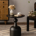 パイン&アイアン製センターテーブル|モダンデザインと優雅さが魅力のインテリアアイテム hdst-4253