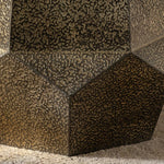 ユニークデザインのパイン&アイアン製センターテーブル - 抜群の存在感とスタイルをお部屋に! hdst-4254