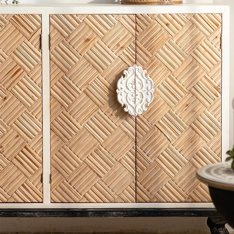 スギ材ナイトテーブル:優雅でモダンなインテリアアクセント hdst-4305