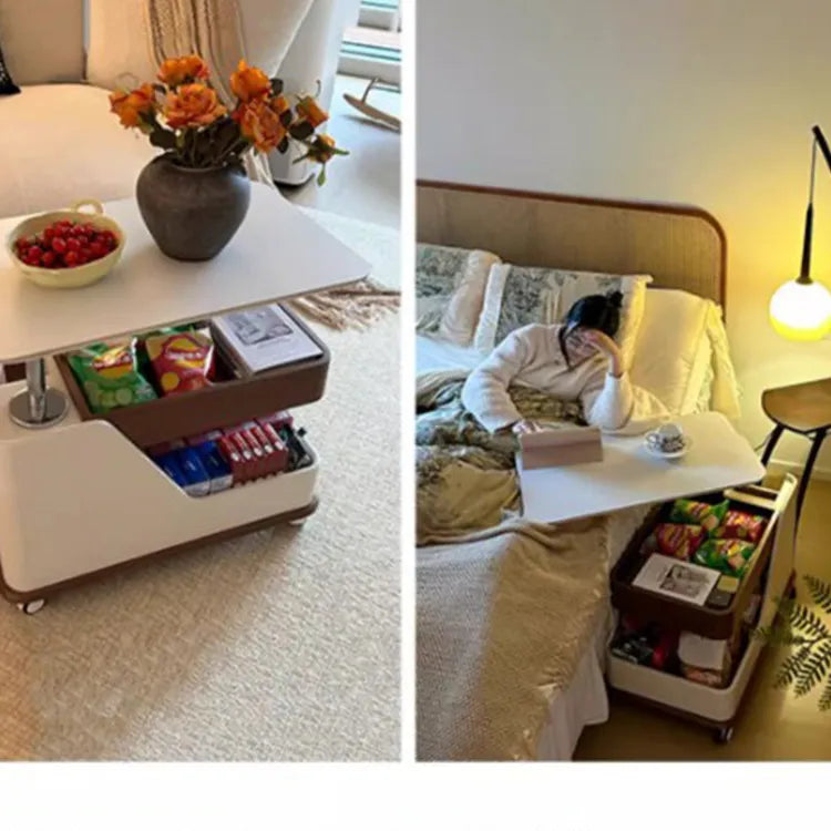 セラミック×ステンレスのモダンセンターテーブル:スタイリッシュなリビングの主役に hfcjp-4003