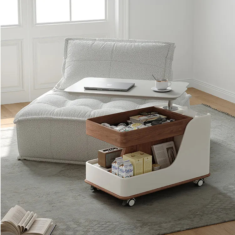 セラミック×ステンレスのモダンセンターテーブル:スタイリッシュなリビングの主役に hfcjp-4003